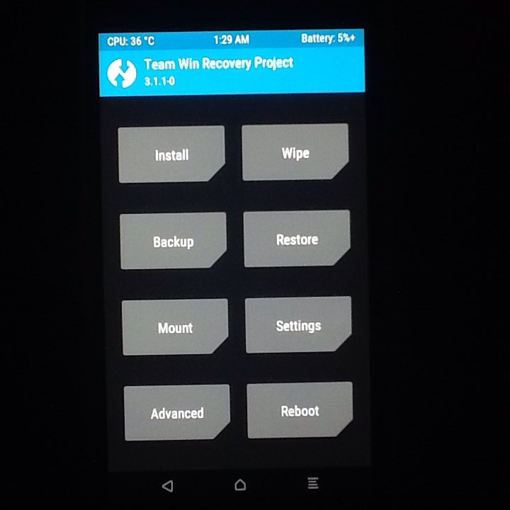Update Corruption Team Win Recovery Project Help Needed Fp2 Fairphone Community Forum