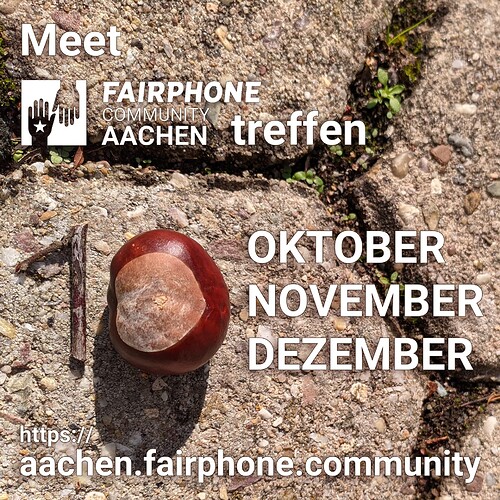 Fairphone Community Aachen Q4/2022