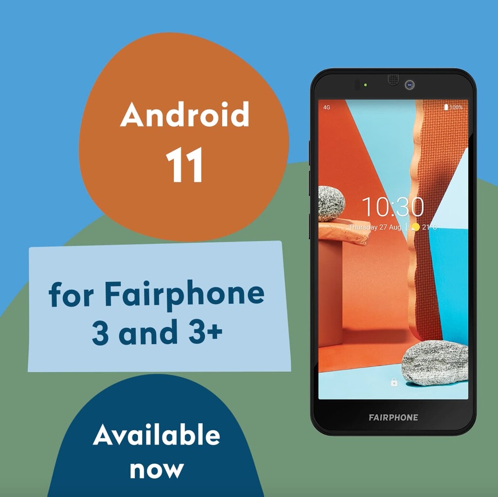 Software Update Android 11 For Fairphone 3 And 3 The Products