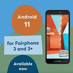 Android 11 for Fairphone 3