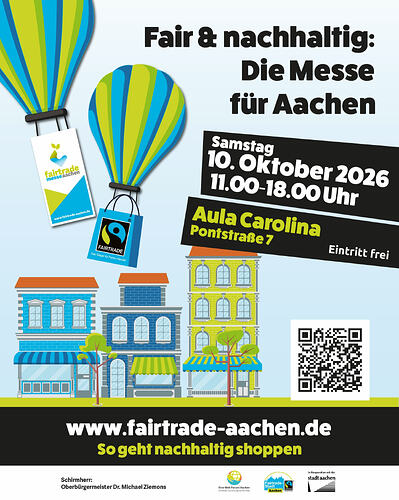Fair & nachhaltig: Die Messe für Aachen