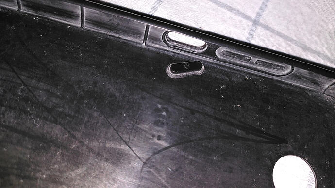 FP3 protective case power button cover fallen
