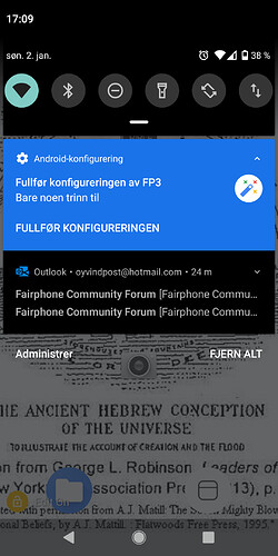 Annoying notification