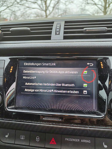 Android Auto Einstellung