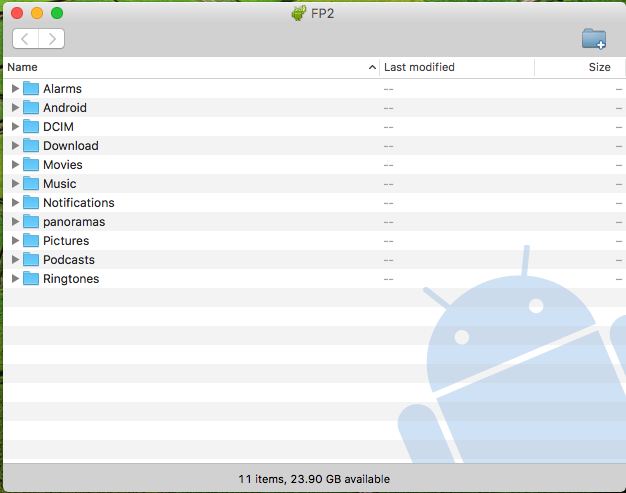 android file transfer download to imac