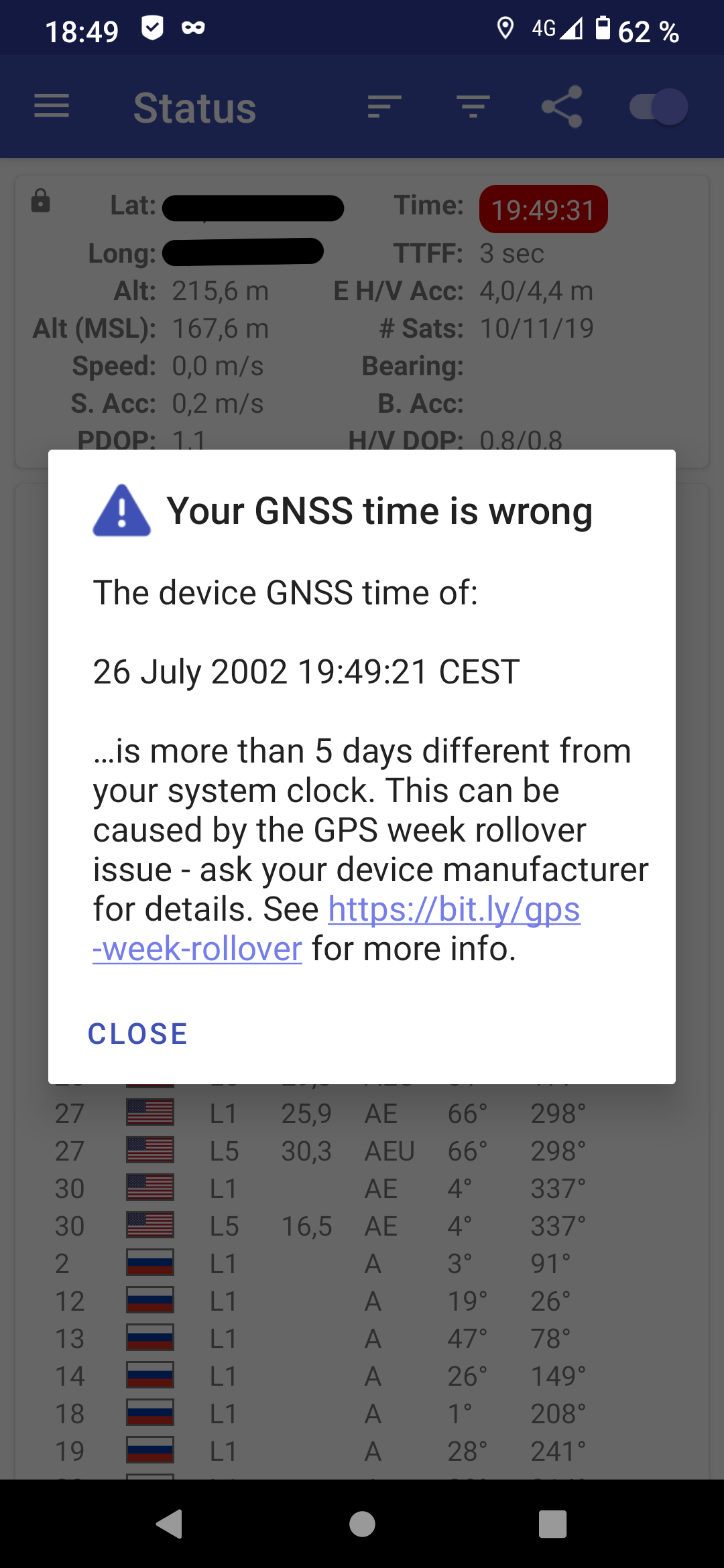 fjer binær Siden FP4 affected by GPS week rollover issue? - Fairphone 4 - Fairphone  Community Forum